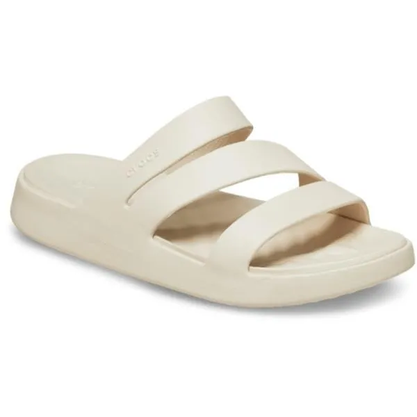 כפכפי קרוקס פלטפורמה לנשים Crocs getaway platform Strappy Stucco W 209587-160