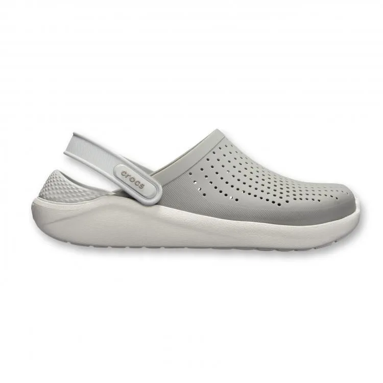 כפכף קרוקס אפור/לבן Crocs literide Clog Grey/White 204592-06J