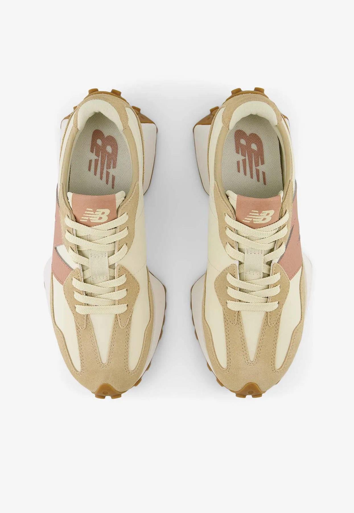 327 Low-Top Sneakers in Incense with Bone and Landslide