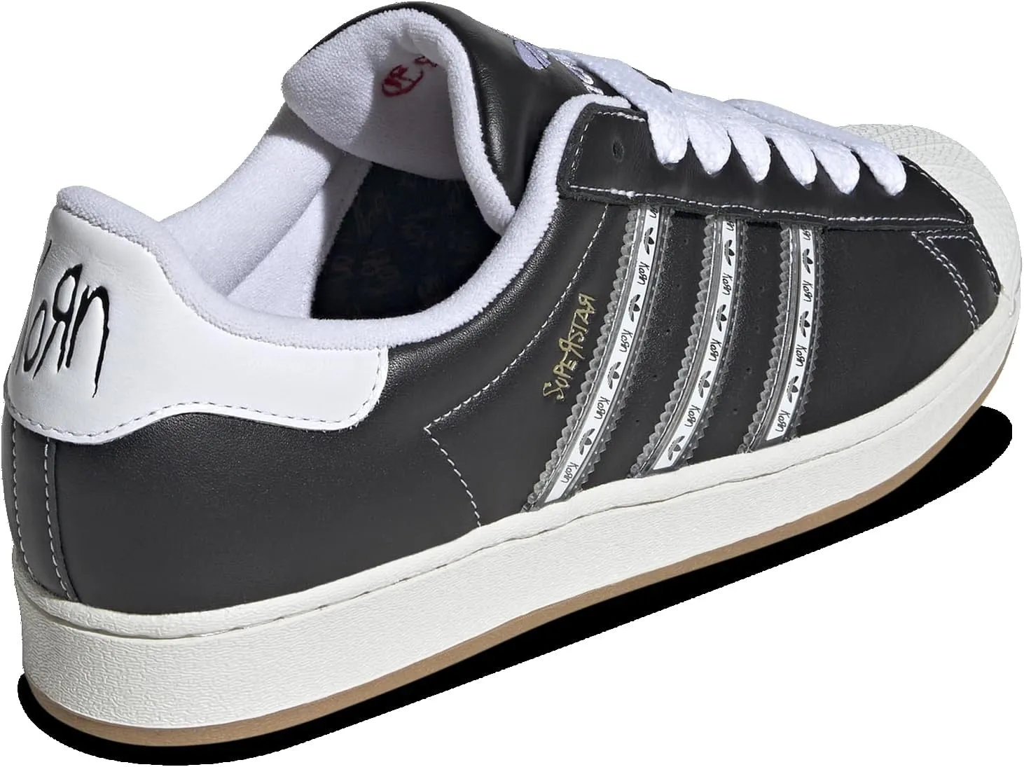 Adidas Originals Superstar Korn - Men's (IH1313, White/Better Scarlet/Core Black)