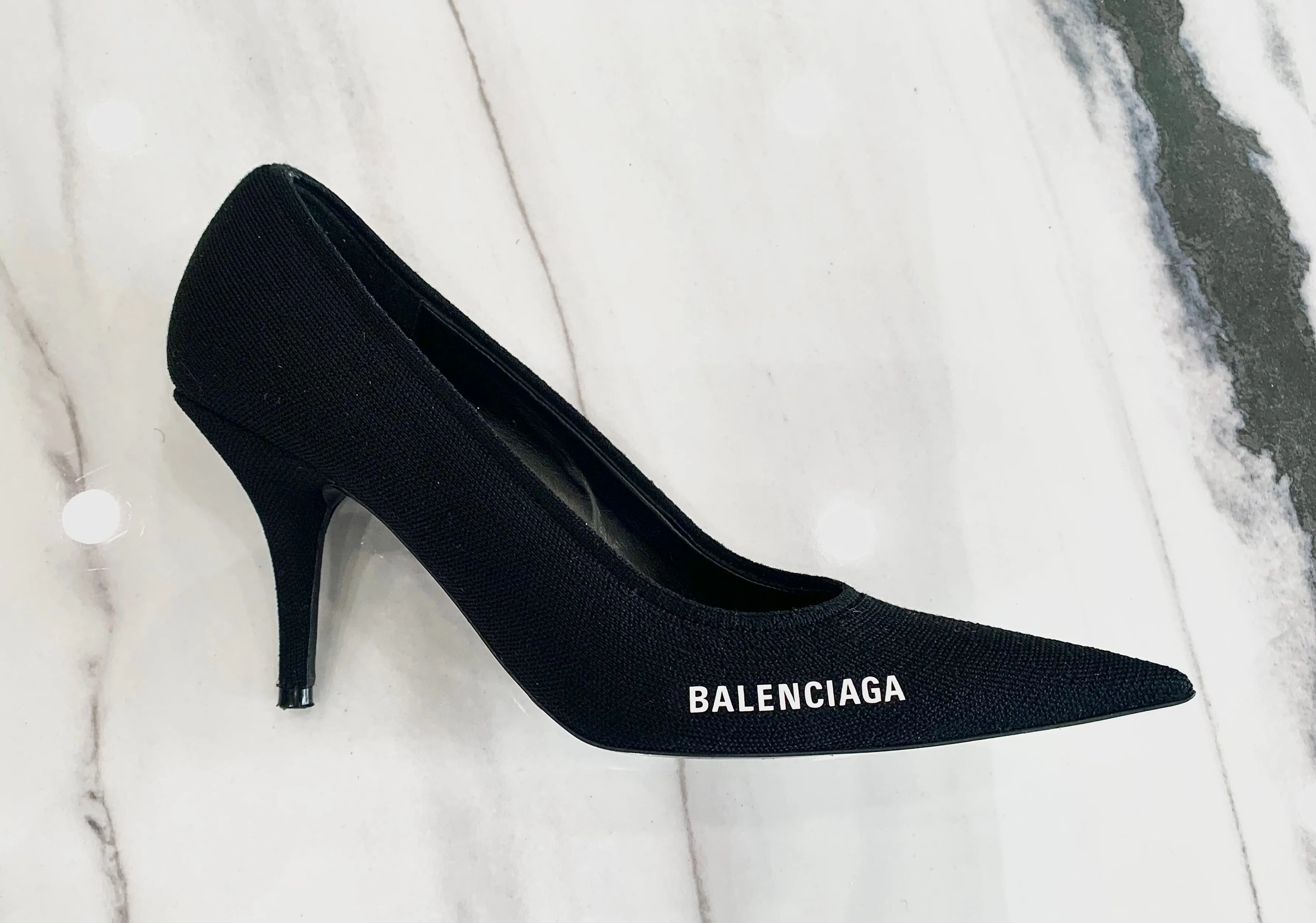 BALENCIAGA KNIFE KNIT PUMPS