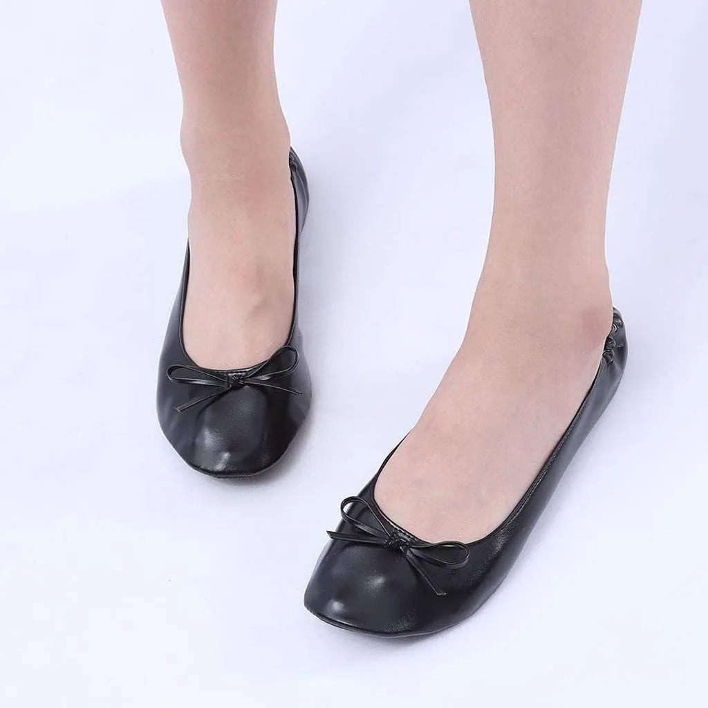 Ballet Shoes Foldable Flat Dance Shoes Party Roll Travel Slipper Women Portable Women's slipper Women's Slippers Size 11