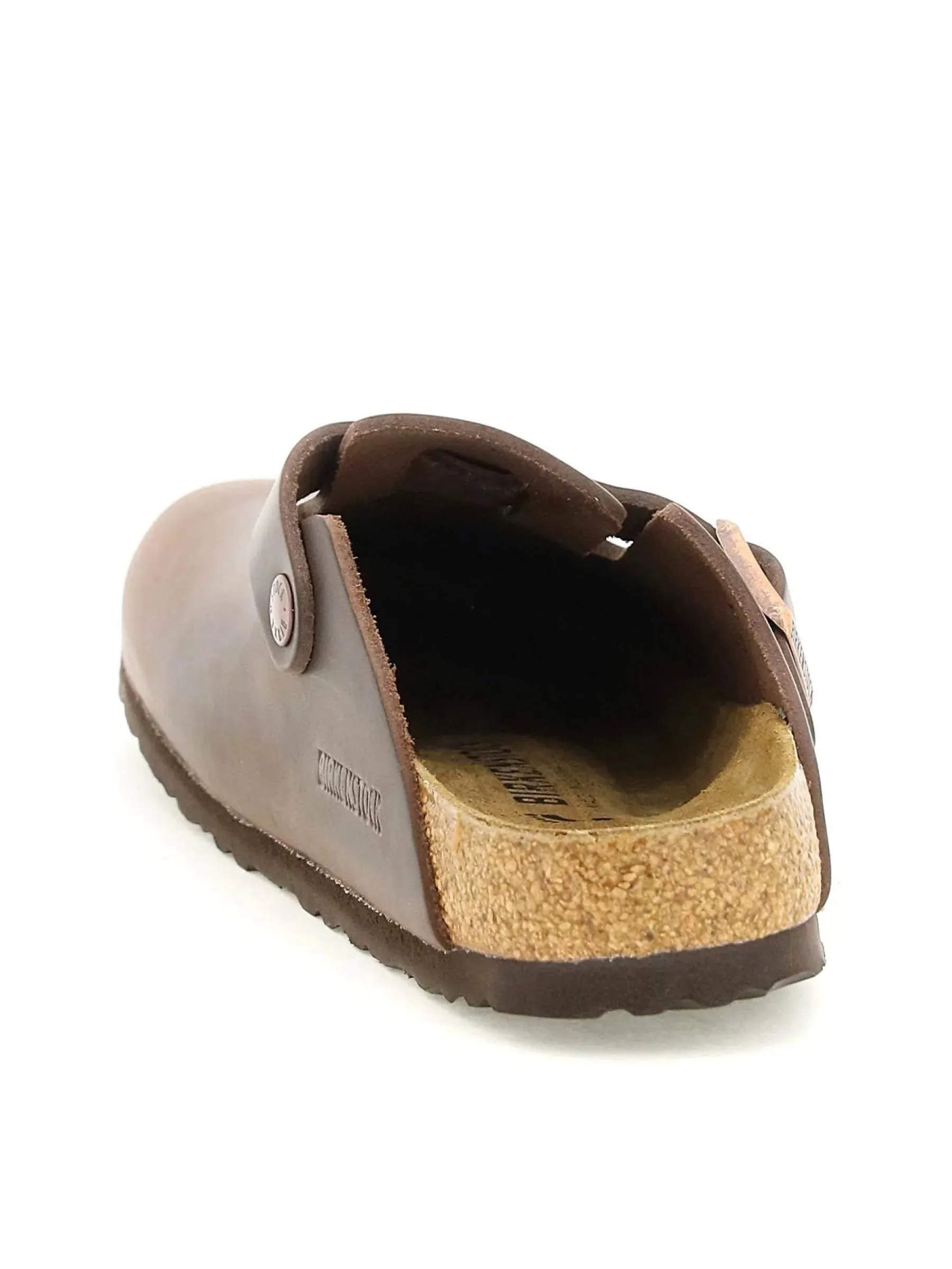 Boston Cork-Soled Leather Clogs