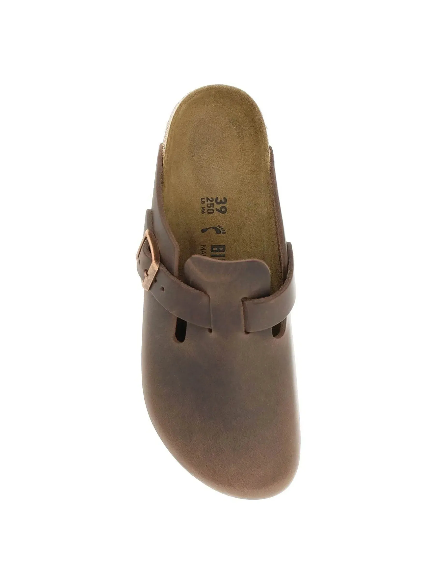 Boston Cork-Soled Leather Clogs