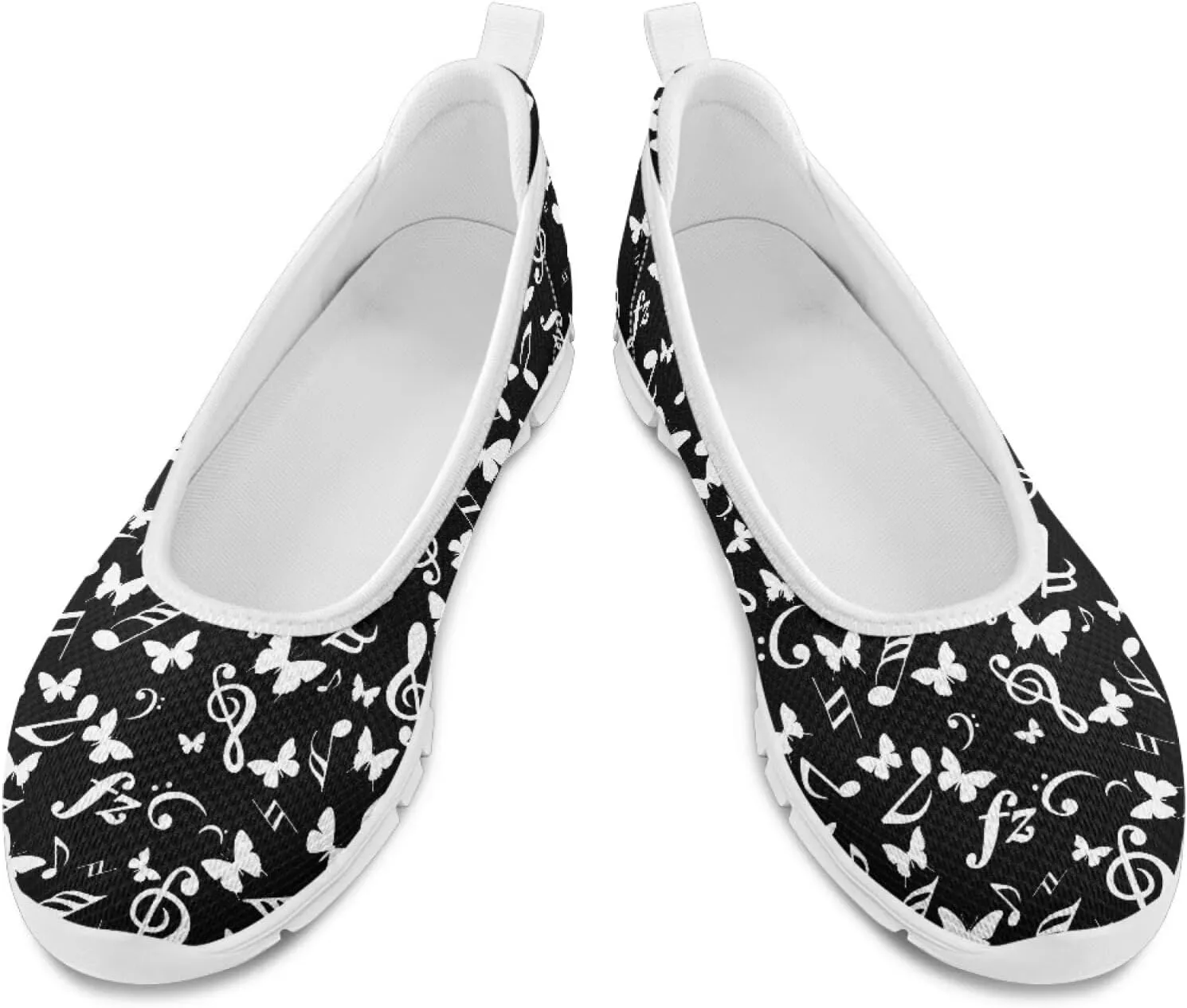 Coloranimal Loafers for Women Casual Flats Athletic Shoes Mesh Flats Fashion Womens Walking Shoes Breathable Travel Shoes