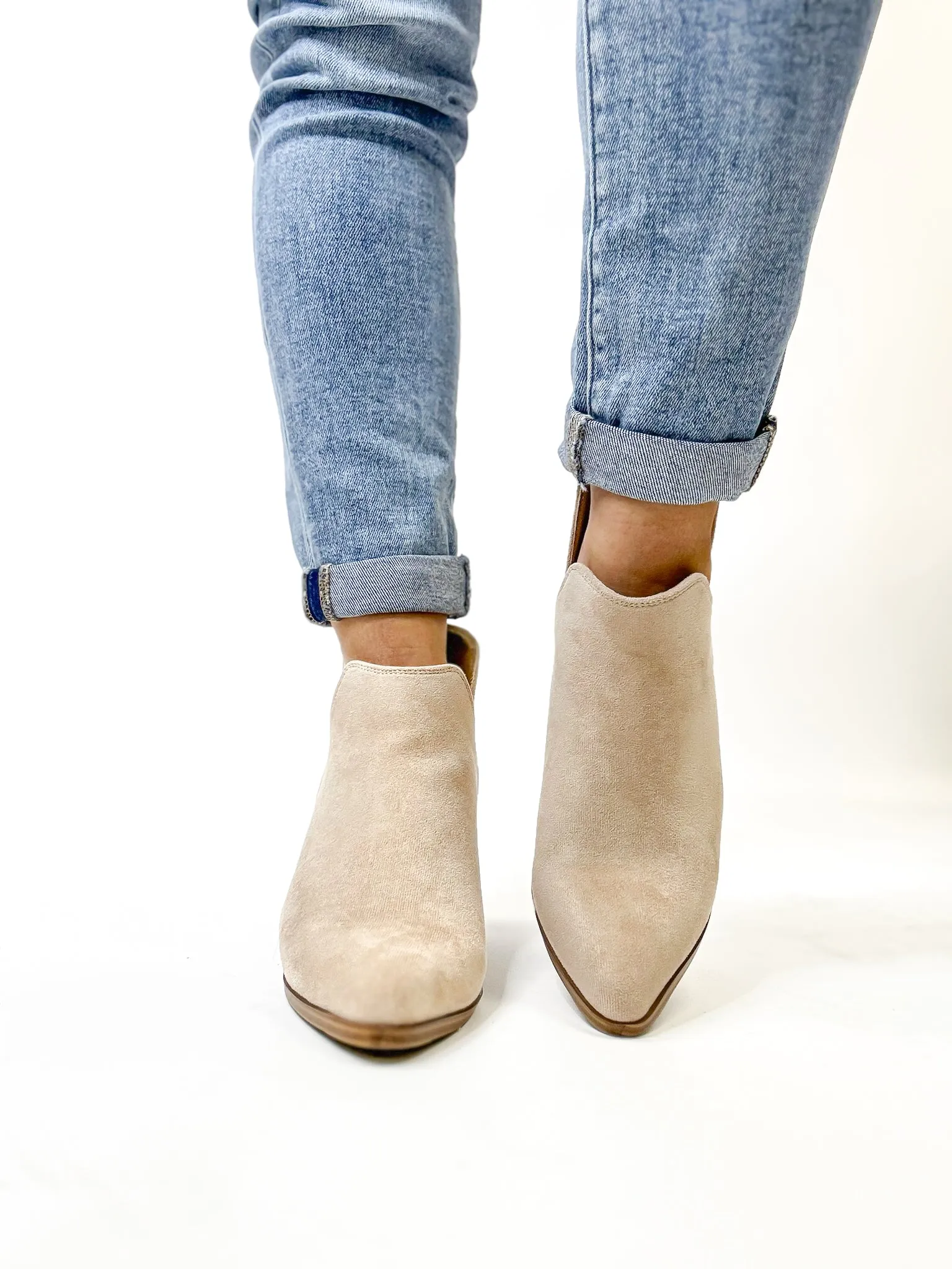 Corky's Sand Faux Suede Sassy Pants Boots FINAL SALE