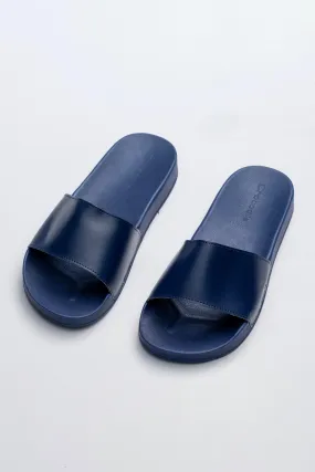 Crocodile Navy Sliders