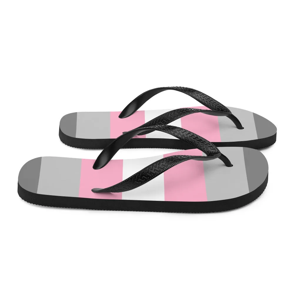 Demigirl Pride Flip-Flops