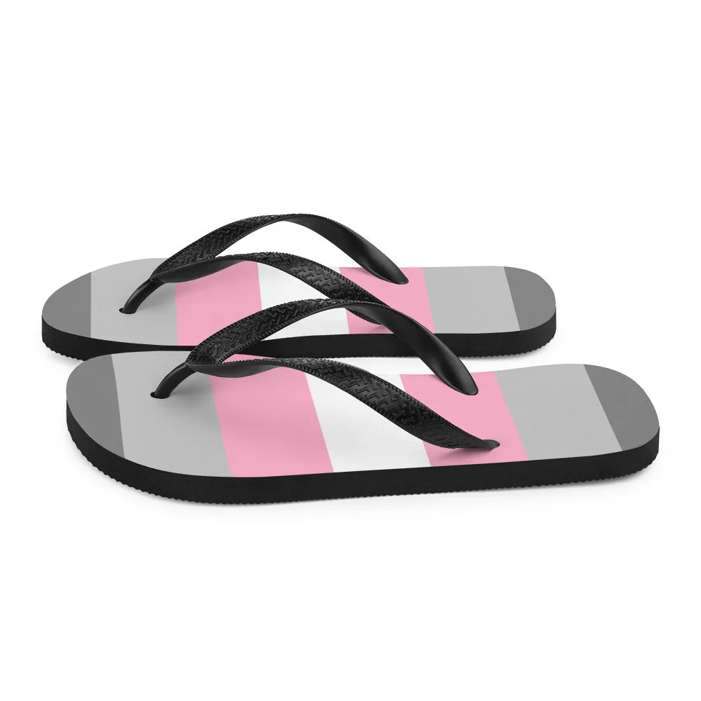 Demigirl Pride Flip-Flops