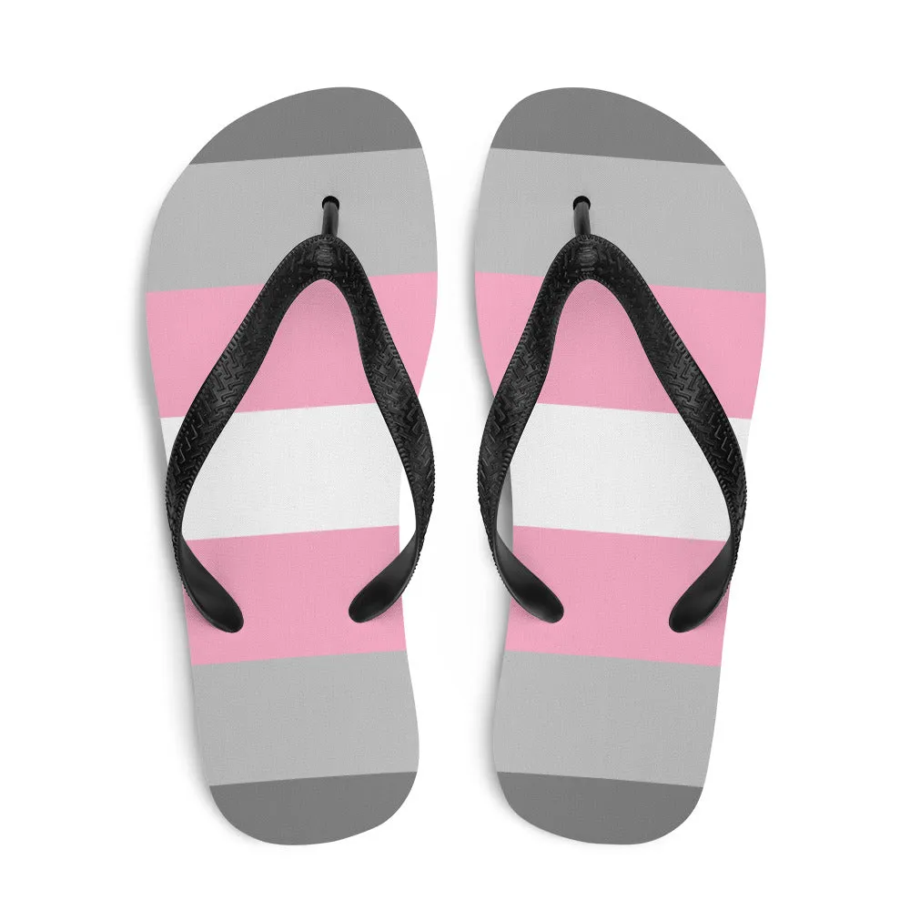 Demigirl Pride Flip-Flops