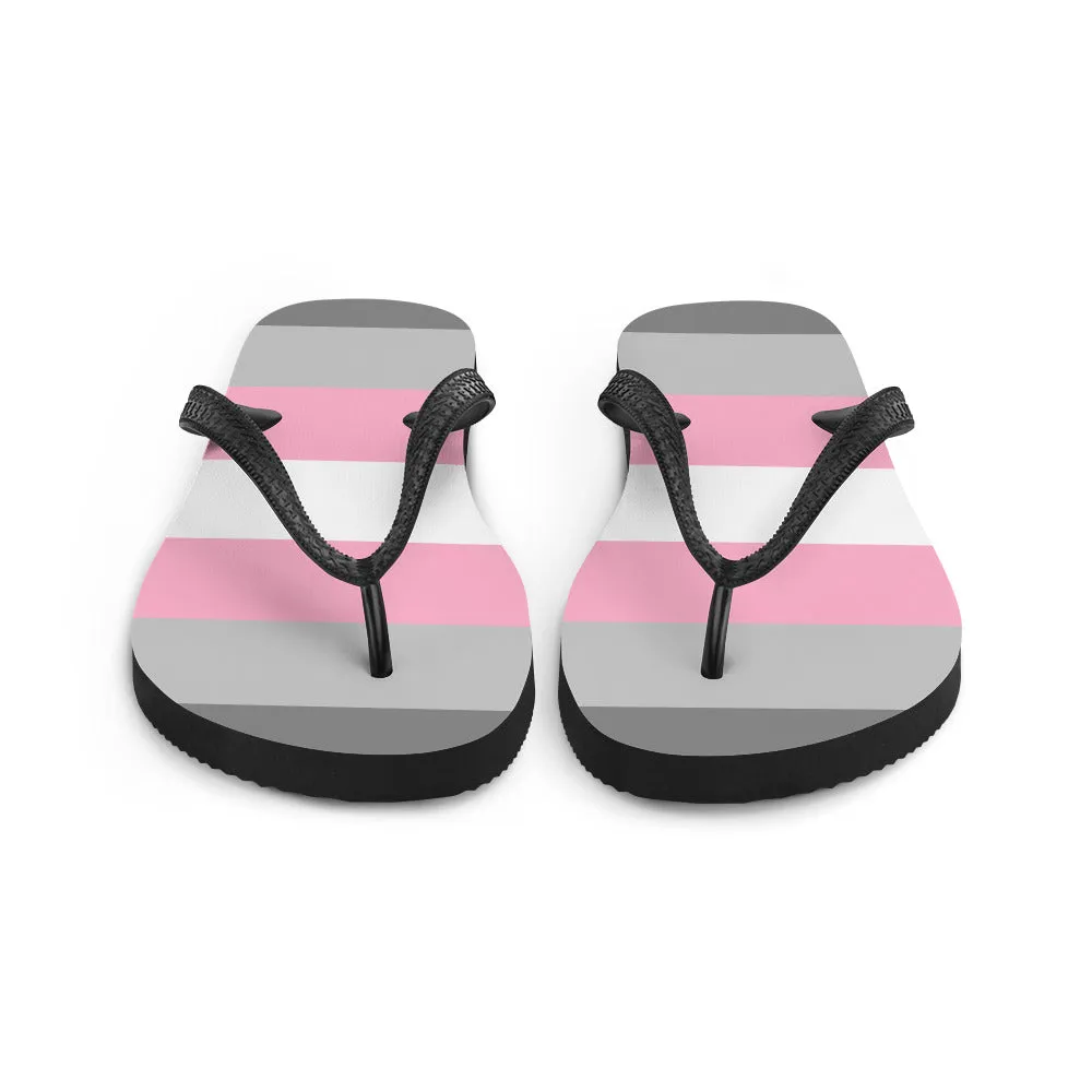 Demigirl Pride Flip-Flops