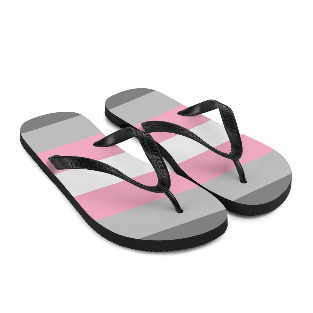 Demigirl Pride Flip-Flops