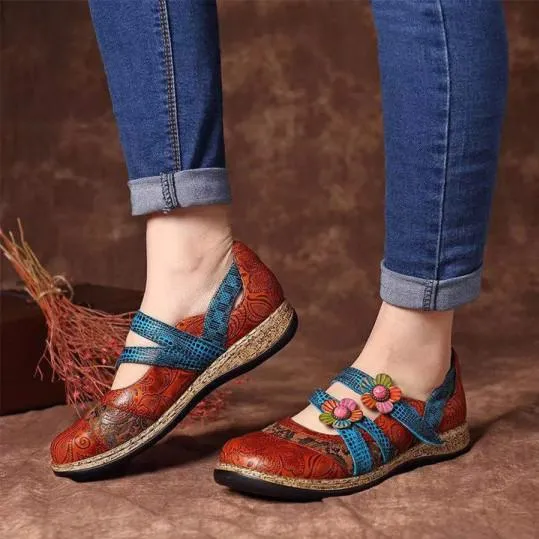 elveswallet Large Size Chunky Heel Sandals