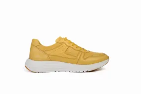 FOOT FEDERATION MOC-TOE LACE-UP MENS SNEAKER YELLOW