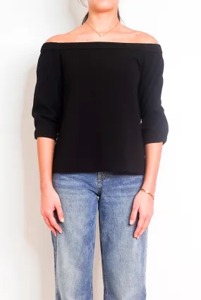 Off the Shoulder Black Top RRP £150
