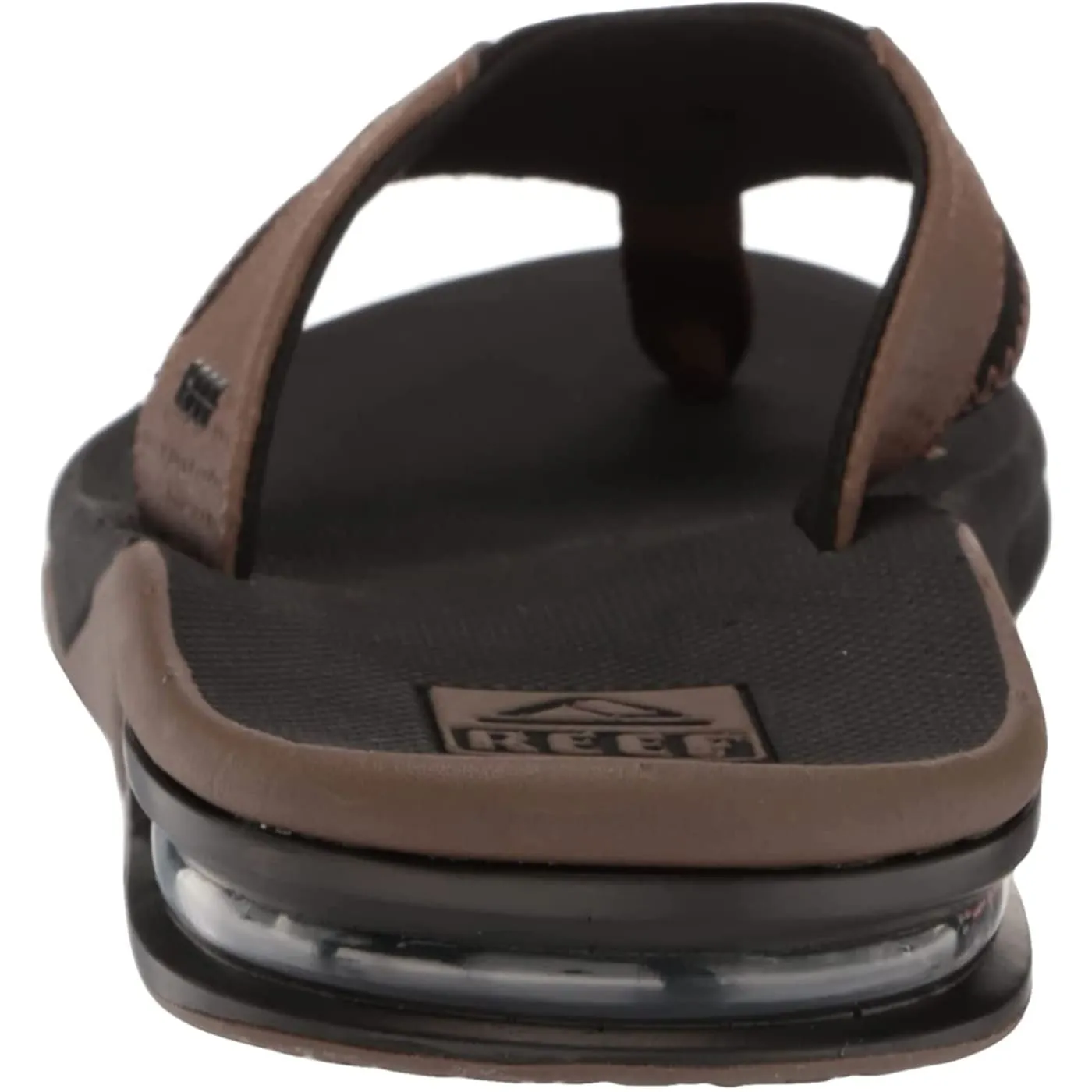 Reef Fanning Black Tan Mens Flip Flops