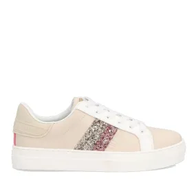 Scarpe LIU JO linea Alicia 41 Sneakers color Sand con Dettaglio Glitter