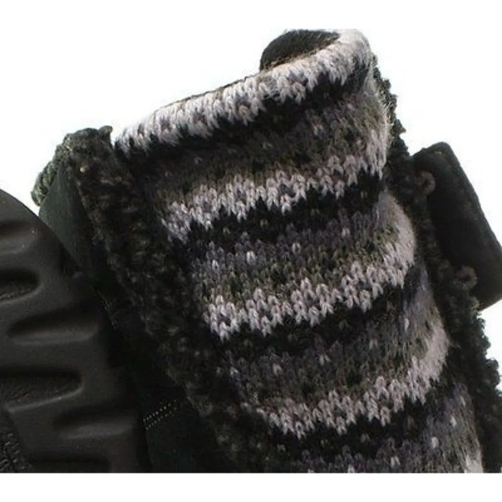 Shayna Black Suede Caterpillar