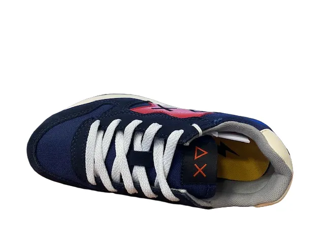 Sun68 scarpa sneakers da ragazzo Jaki Solid Z42313T 07 blu