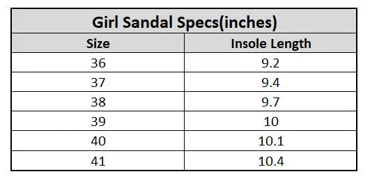 Teen Girls Sandal ZP-007-BLACK