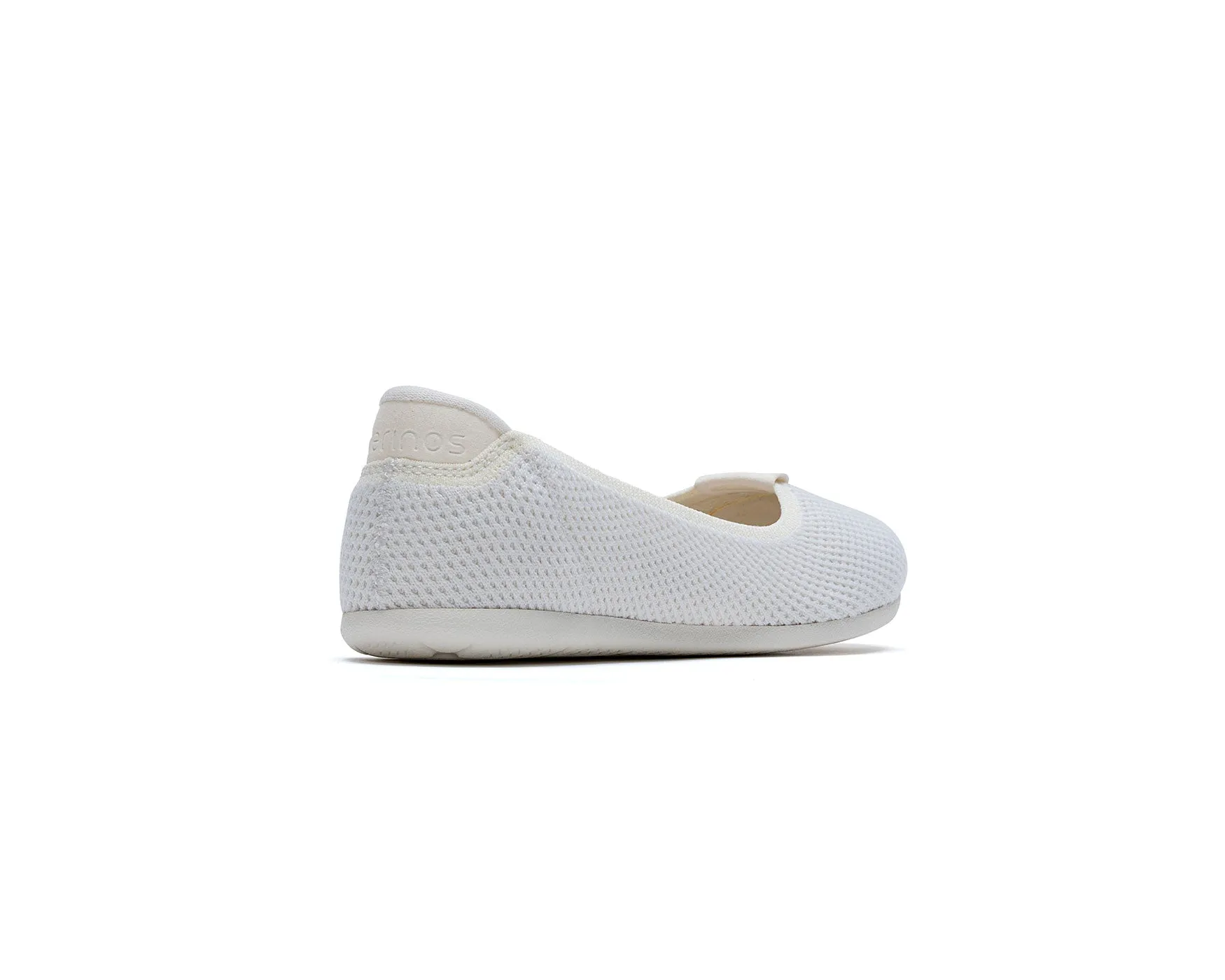 Women's Flats Natural White
