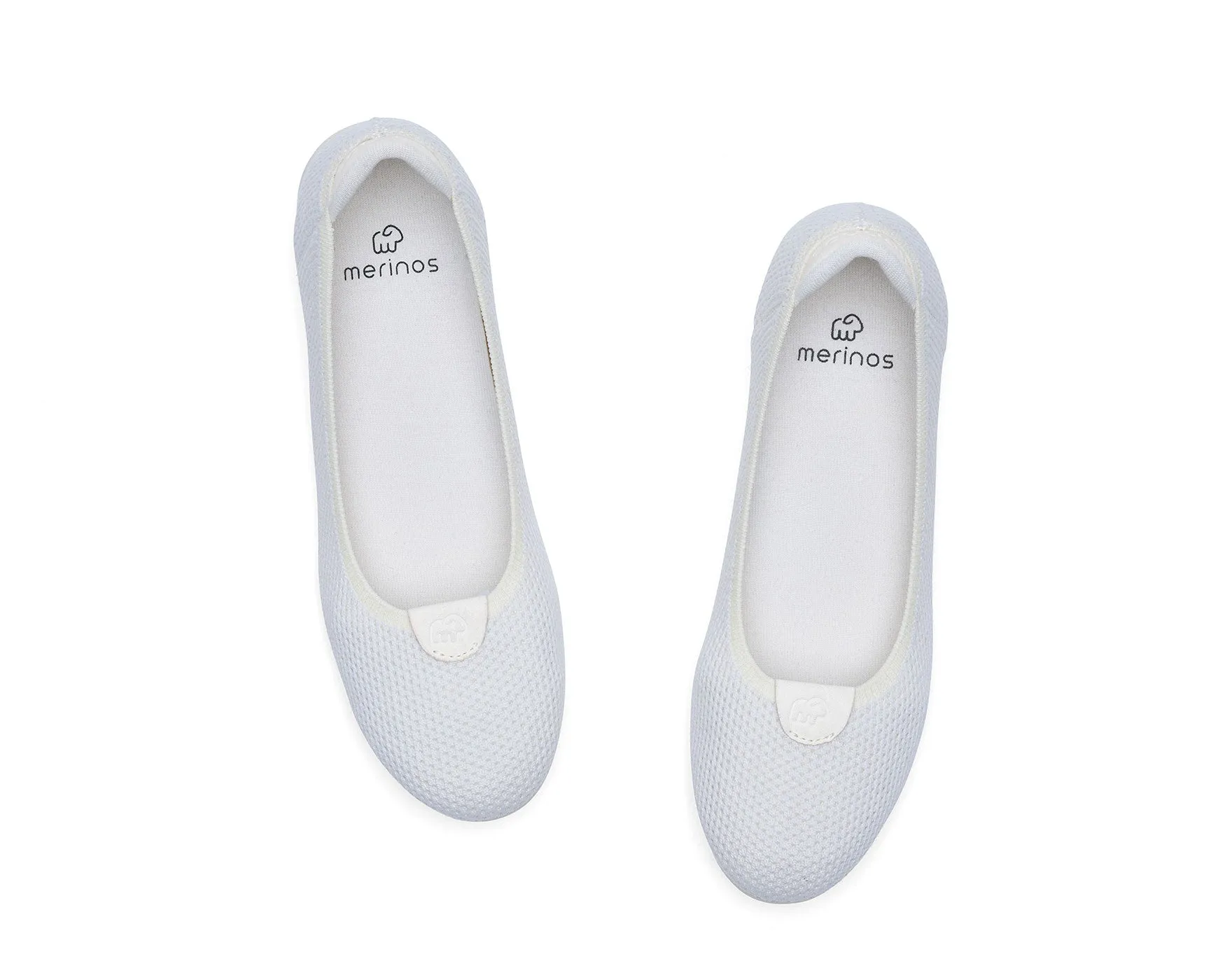 Women's Flats Natural White