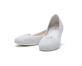 Women's Flats Natural White