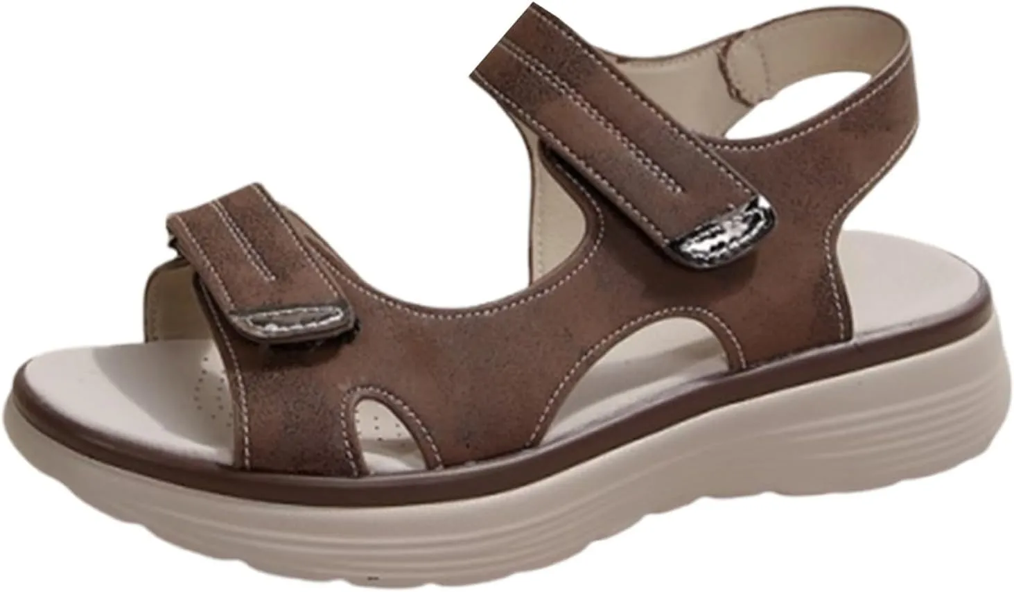 Womens sandals comfortable Summer Sport Sandals with Arch Support Comfortable Walking Ankle Strap Sandals