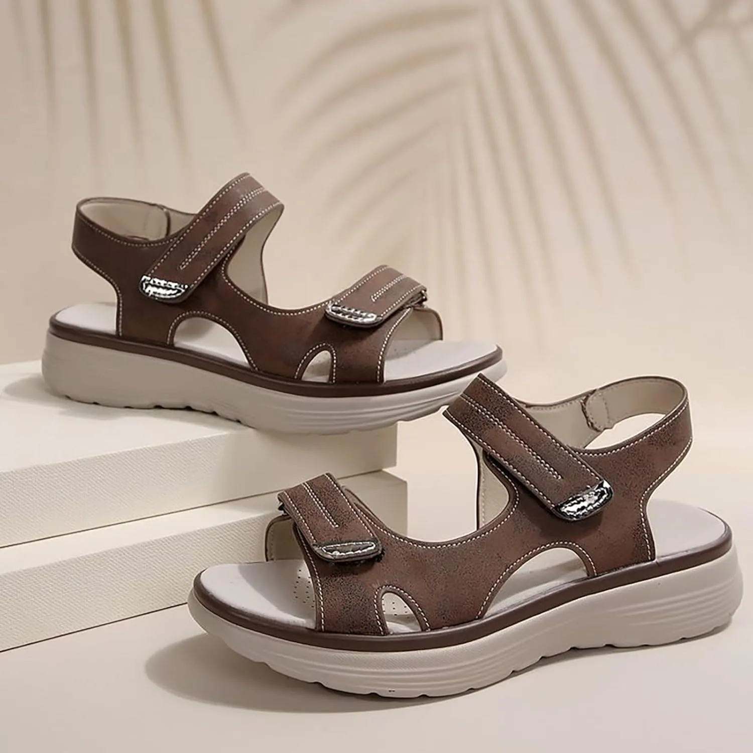 Womens sandals comfortable Summer Sport Sandals with Arch Support Comfortable Walking Ankle Strap Sandals