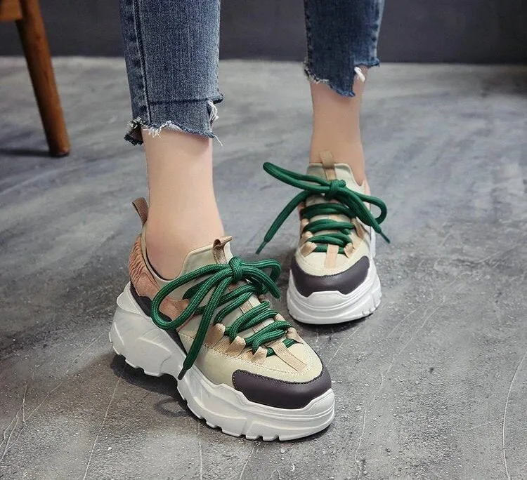 Women's Spring/Autumn Casual Platform Sneakers