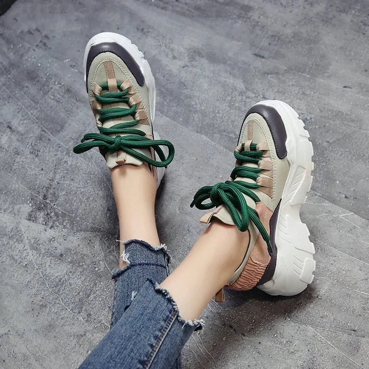 Women's Spring/Autumn Casual Platform Sneakers